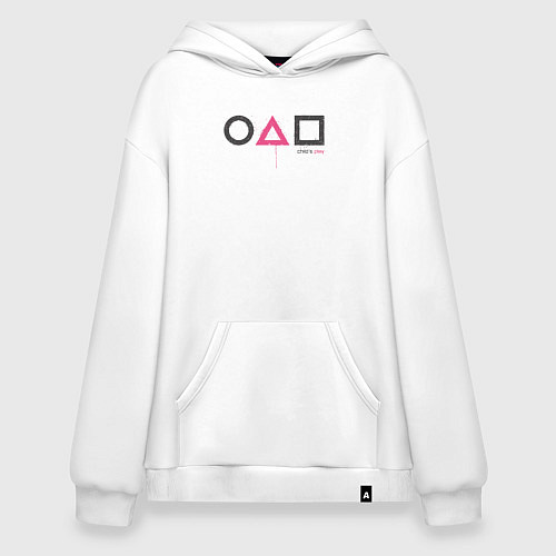 Худи оверсайз Игра для детей / Белый – фото 1