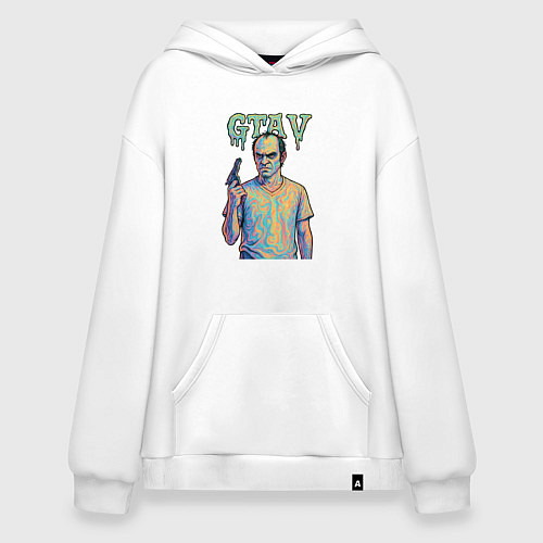 Худи оверсайз Тревор Филипс / Белый – фото 1