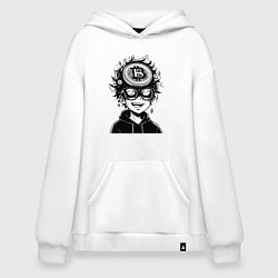 Худи оверсайз Аниме биткоин