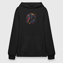 Худи оверсайз Color panther
