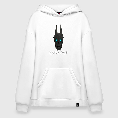 Худи оверсайз Kaiju No 8 / Белый – фото 1