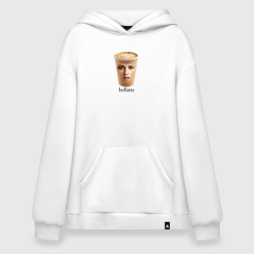 Худи оверсайз Беллатте Сумерки мем Белла / Белый – фото 1