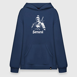 Худи оверсайз Белый самурай