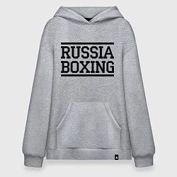 Худи оверсайз Russia boxing