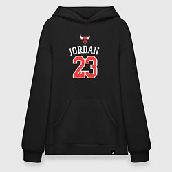 Толстовка-худи оверсайз Jordan 23, цвет: черный