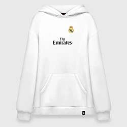 Худи оверсайз Real Madrid: Fly Emirates