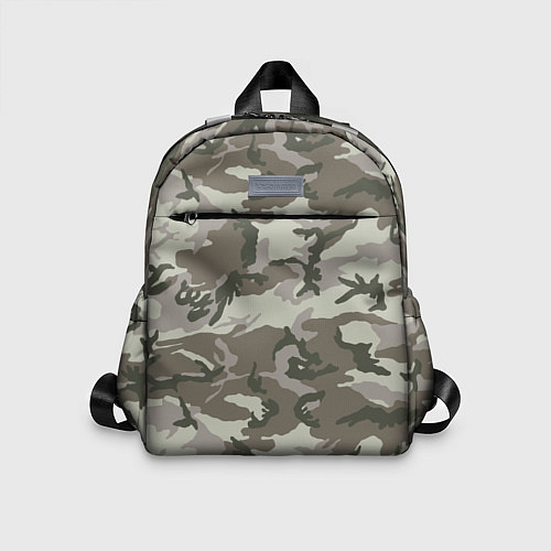 Детский рюкзак Камуфляж лесной летний / 3D-принт – фото 1