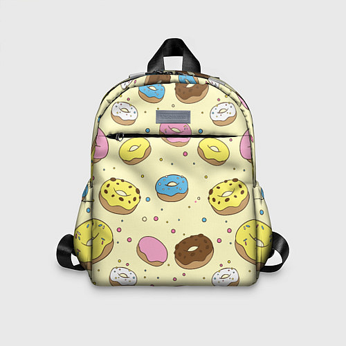 Детский рюкзак Сладкие пончики / 3D-принт – фото 1