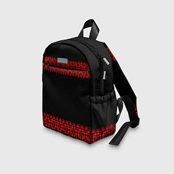 Детский рюкзак Славянский орнамент (на чёрном), цвет: 3D-принт — фото 2