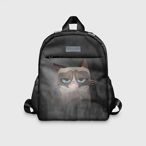 Детский рюкзак Grumpy Cat / 3D-принт – фото 1