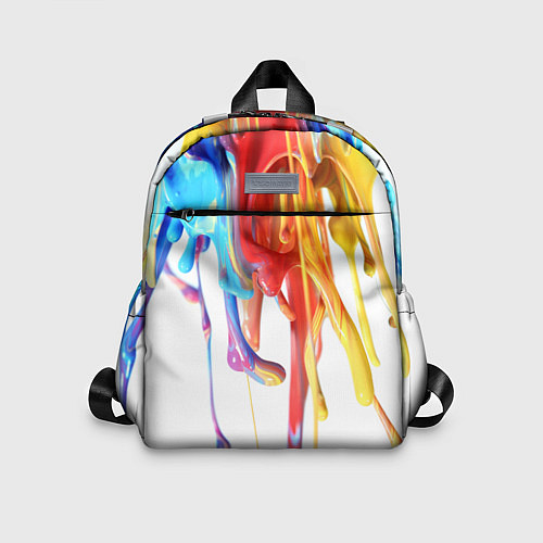 Детский рюкзак Краска / 3D-принт – фото 1