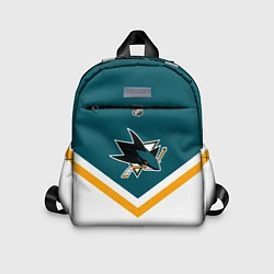 Детский рюкзак NHL: San Jose Sharks, цвет: 3D-принт