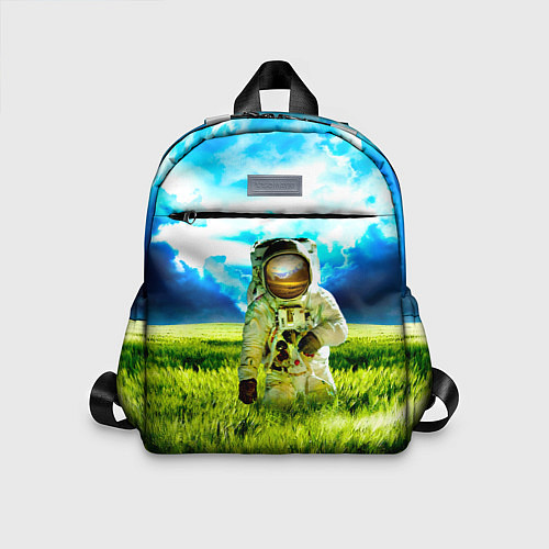Детский рюкзак Первый на Земле / 3D-принт – фото 1
