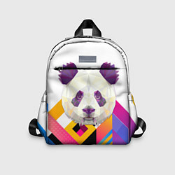 Детский рюкзак Панда: геометрия, цвет: 3D-принт
