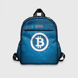 Детский рюкзак Bitcoin Blue
