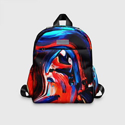Детский рюкзак Узоры красок, цвет: 3D-принт