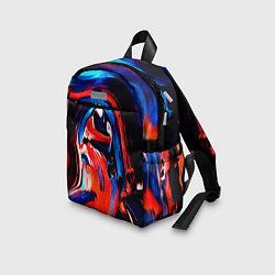 Детский рюкзак Узоры красок, цвет: 3D-принт — фото 2