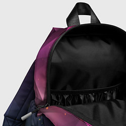 Детский рюкзак Colorful triangles, цвет: 3D-принт — фото 2