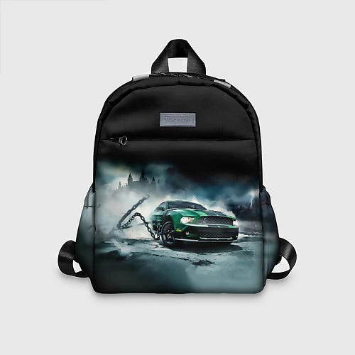 Детский рюкзак Призрачный Ford Mustang / 3D-принт – фото 1