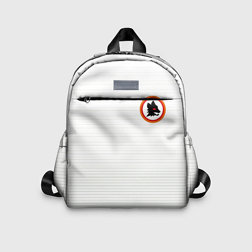 Детский рюкзак A S Roma - WHITE N 98 NEW 2022 / 3D-принт – фото 1
