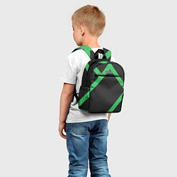 Детский рюкзак Диагонали, цвет: 3D-принт — фото 2