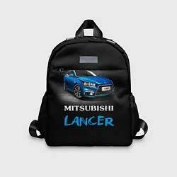 Детский рюкзак Mitsubishi Lancer, цвет: 3D-принт