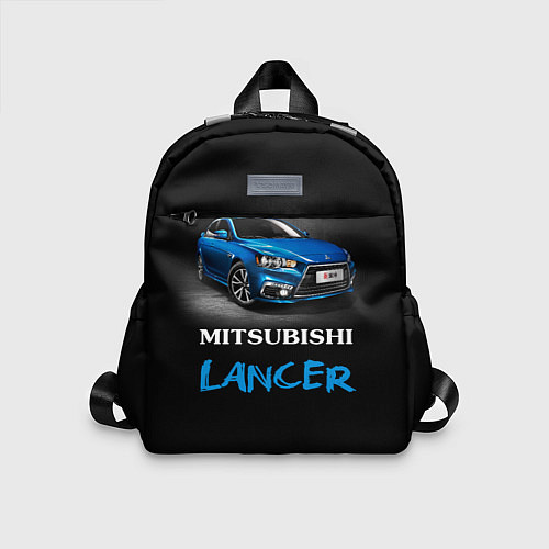 Детский рюкзак Mitsubishi Lancer / 3D-принт – фото 1