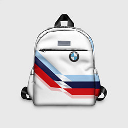 Детский рюкзак BMW БМВ WHITE, цвет: 3D-принт