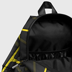 Детский рюкзак Желтая сетка, цвет: 3D-принт — фото 2