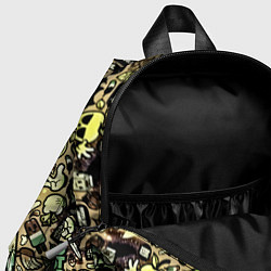 Детский рюкзак Стикер бомбинг, цвет: 3D-принт — фото 2