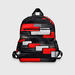 Детский рюкзак Необычная текстура, цвет: 3D-принт