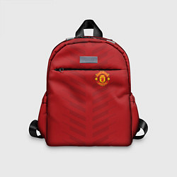 Детский рюкзак Manchester United: Red Lines, цвет: 3D-принт