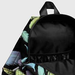 Детский рюкзак Радужные перья, цвет: 3D-принт — фото 2