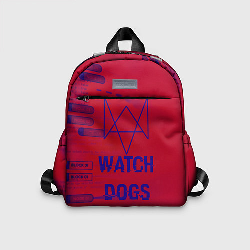 Детский рюкзак Watch Dogs: Hacker Collection / 3D-принт – фото 1
