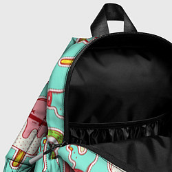 Детский рюкзак Яркие монстрики, цвет: 3D-принт — фото 2