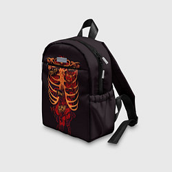 Детский рюкзак Человеческий скелет, цвет: 3D-принт — фото 2