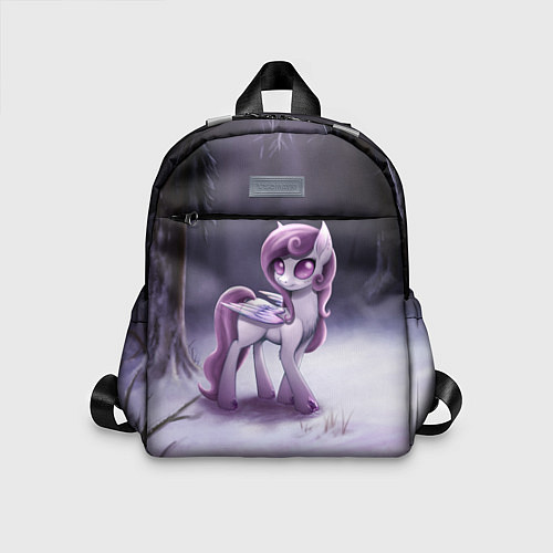 Детский рюкзак Violet Pony / 3D-принт – фото 1
