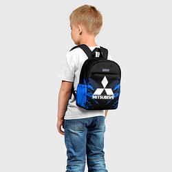 Детский рюкзак Mitsubishi: Blue Anger, цвет: 3D-принт — фото 2