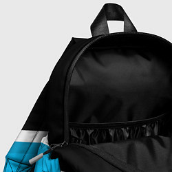 Детский рюкзак BMW Black & Blue, цвет: 3D-принт — фото 2