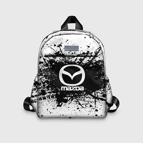 Детский рюкзак Mazda: Black Spray / 3D-принт – фото 1