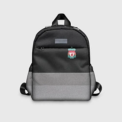 Детский рюкзак ФК Ливерпуль: Серый стиль, цвет: 3D-принт