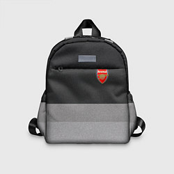 Детский рюкзак ФК Арсенал: Серый стиль, цвет: 3D-принт