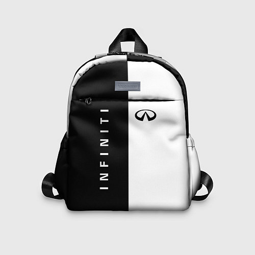 Детский рюкзак Infiniti: Black & White / 3D-принт – фото 1
