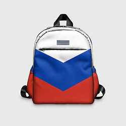 Детский рюкзак Российский триколор, цвет: 3D-принт
