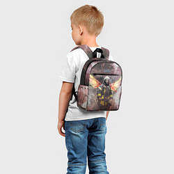 Детский рюкзак Пожарный ангел, цвет: 3D-принт — фото 2