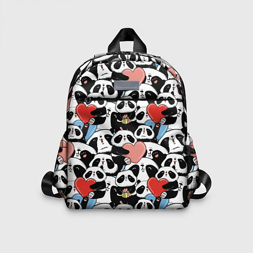 Детский рюкзак Funny Pandas / 3D-принт – фото 1