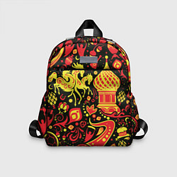 Детский рюкзак Русский мотив, цвет: 3D-принт