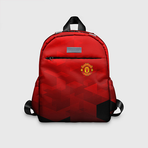 Детский рюкзак FC Man UTD: Red Poly / 3D-принт – фото 1
