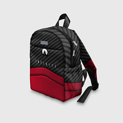 Детский рюкзак Infiniti: Red Carbon, цвет: 3D-принт — фото 2