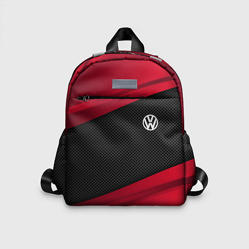 Детский рюкзак Volkswagen: Red Sport / 3D-принт – фото 1